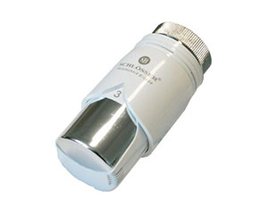 Głowica termostatyczna SH Diamant Plus Biała-Chrom Nr kat. 600100011